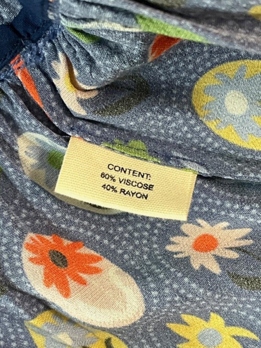 Celia B Skirt Womens Medium Multicolor Floral Tiered Ruffle Peasant Mini HEAVY - Picture 7 of 10